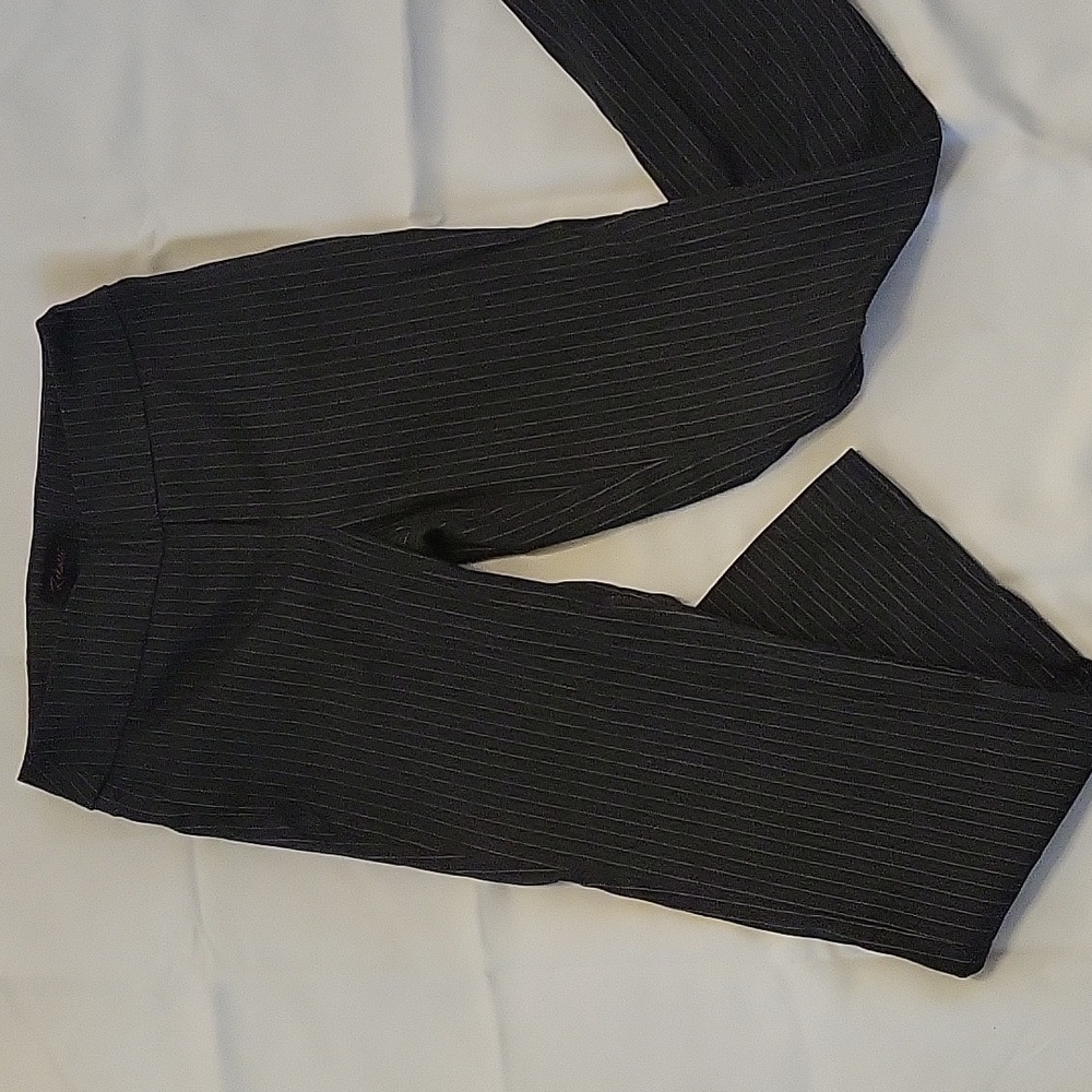 Pinned stripped pants